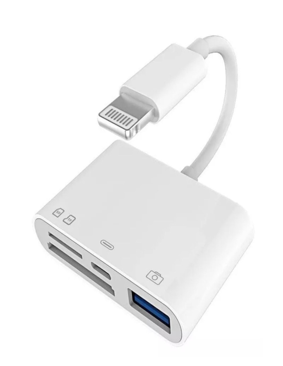 Foto 3 pulgar | Adaptador Para Ipad Iphone + Gratis Termo Güish De Regalo