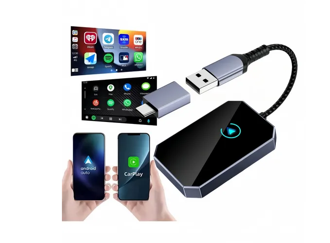 Foto 1 | Car Play Adaptador Inalámbrico Android Auto Converter 2en1