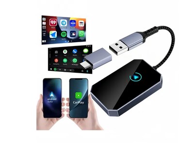 Foto 1 | Car Play Adaptador Inalámbrico Android Auto Converter 2en1