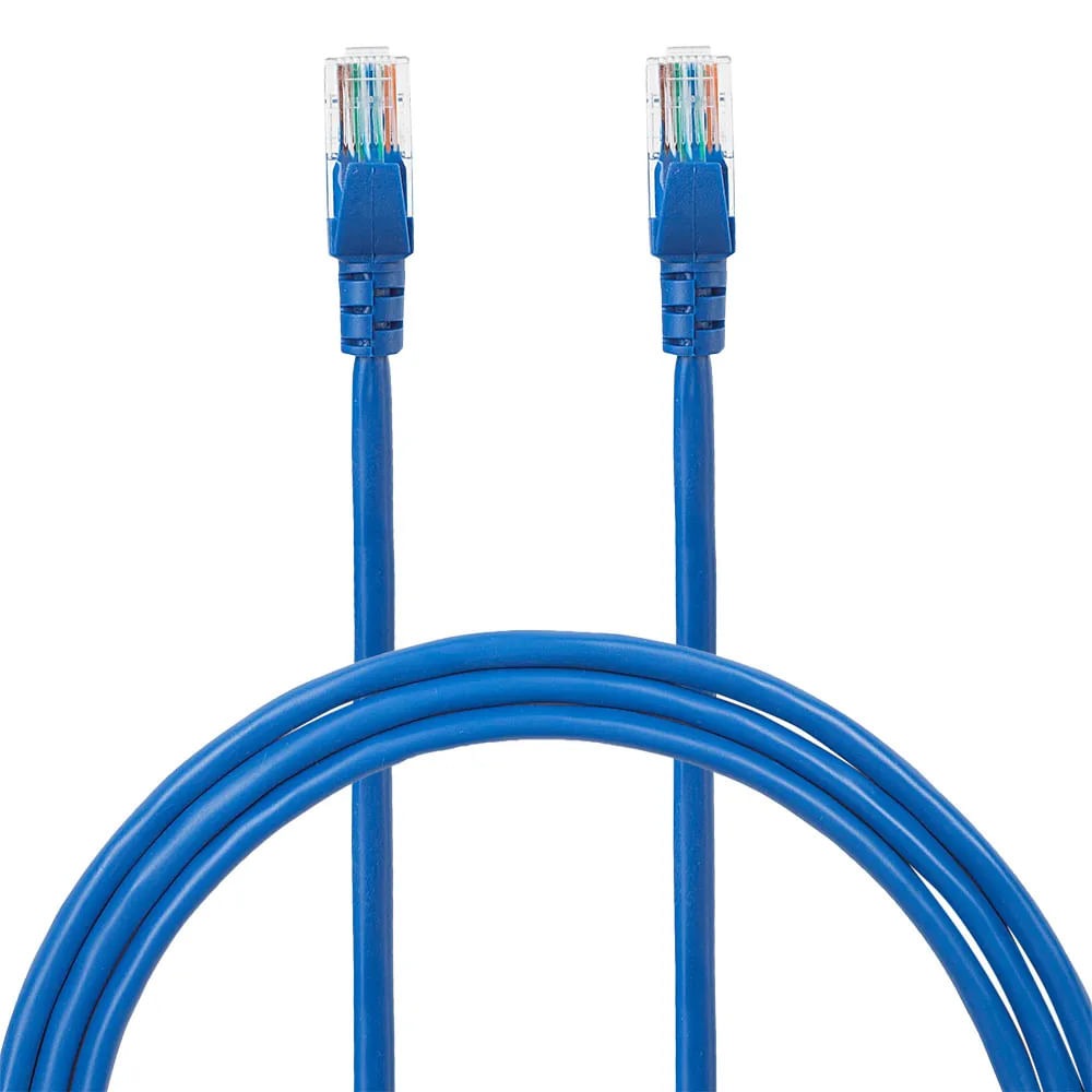 Cable De Red Westminster Cat6  30 Metros  Conector Rj45  250 Mhz  Transmisión Rápida  Oficina O Redes Internas  Azul
