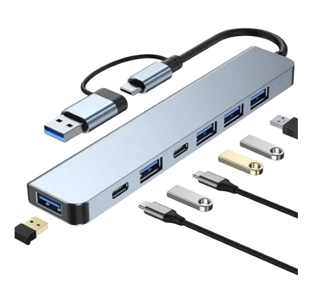 Xtellar 7 En 2 Adaptador Multipuerto Tipo C - Convierte Tu Macbook O Ipad En Una Estación De Trabajo Potente E Inteli