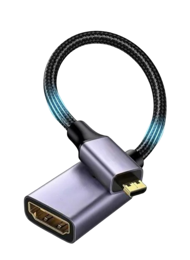 Xtellar Adaptador De Ultra Alta Definición Micro Hdmi A Hdmi 4k/3d - Transmisión Optima De Vídeo Y Audio