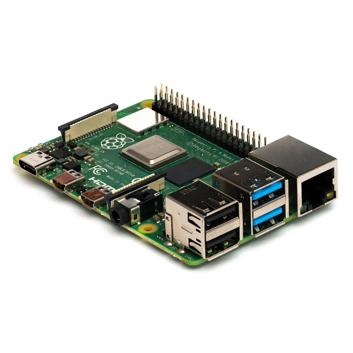 Foto 2 pulgar | Raspberry Pi 4 Modelo B con Ram de 4gb Steren Raspberry-pi4 color Verde B 4g