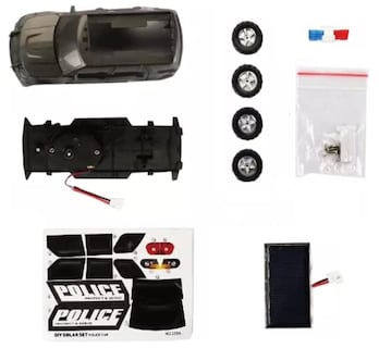 Foto 4 | Juguete Educativo Solar Armable Mp-kitpolicecar