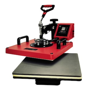 Foto 4 | Kit Ev Technologies Plancha Sublimación Roja más 150 Artículos