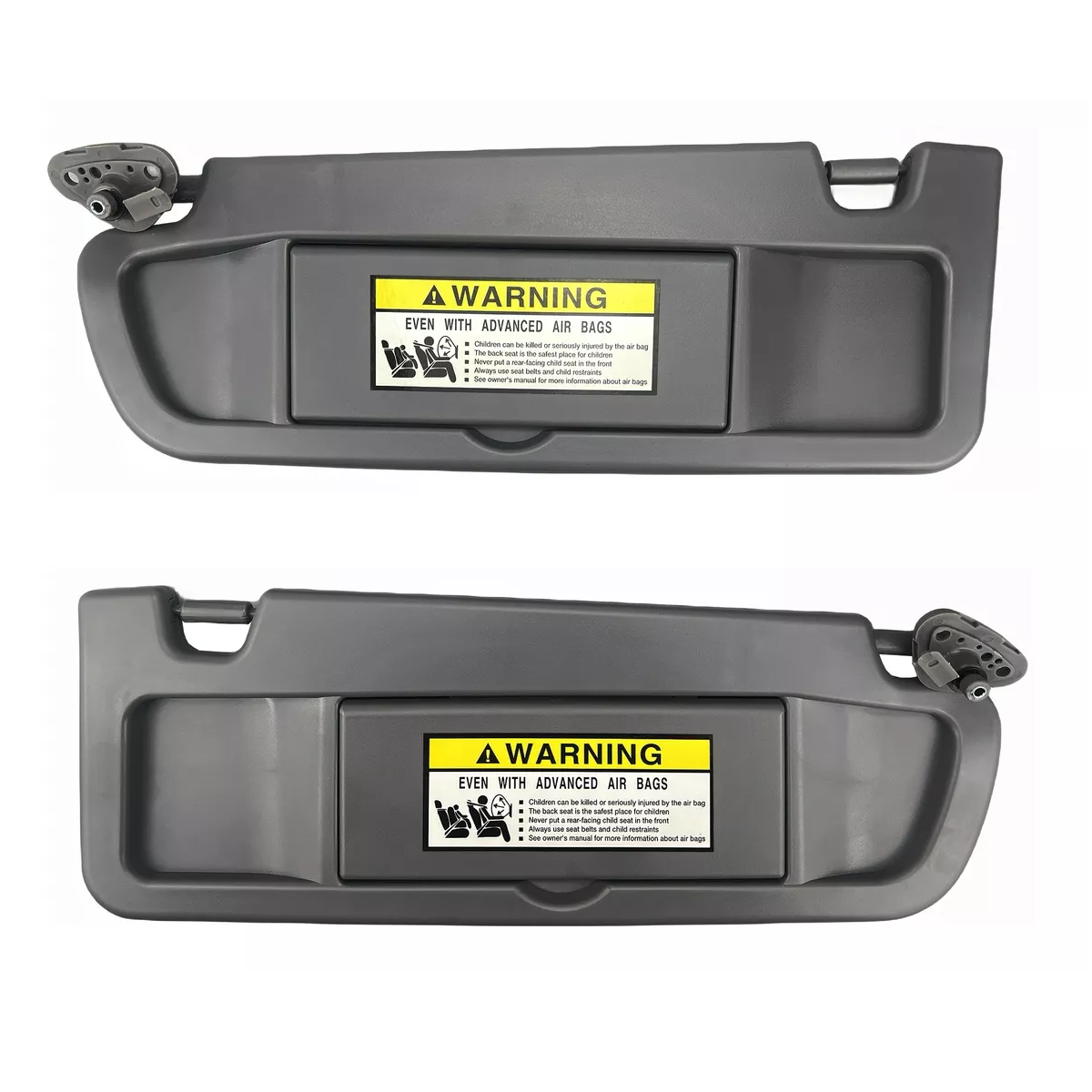 Par de Parasoles para Honda Eo Safe Imports Esi-17027 Gris