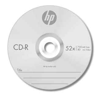 Foto 3 | Pack de 50 discos HP CD-R de 700mb y 52x de Velocidad de Grabación