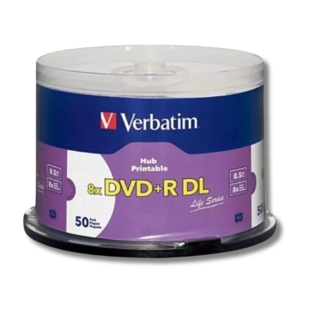 Foto 1 | Discos Verbatim Dvd+r Rígidos 50 Piezas