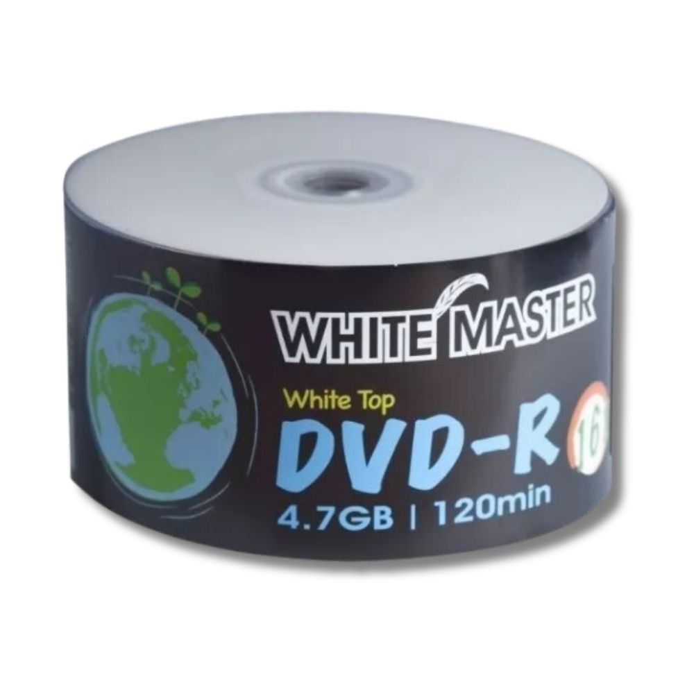 Foto 2 pulgar | Dvd-r White Master Con 50 Discos