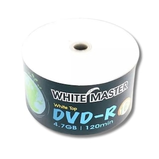Foto 2 | Dvd-r White Master Con 50 Discos
