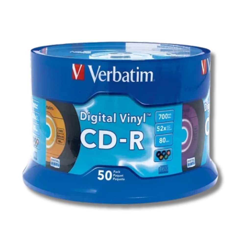 Foto 1 | Discos Verbatim Cd-r Rígidos 50 Piezas