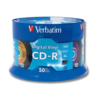 Foto 1 | Discos Verbatim Cd-r Rígidos 50 Piezas