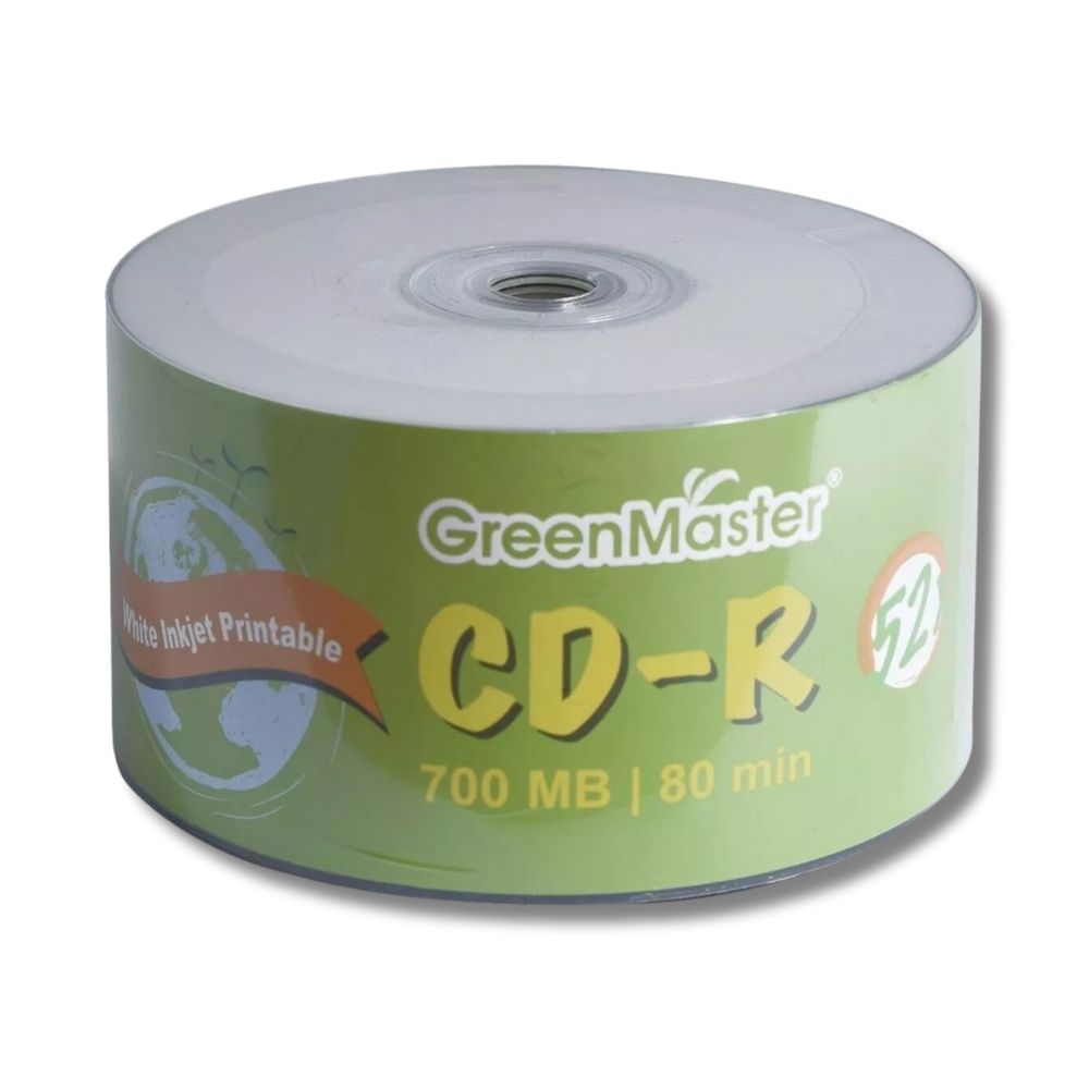 Foto 2 pulgar | Green Master Green Cd-r Printable Con 50 Discos