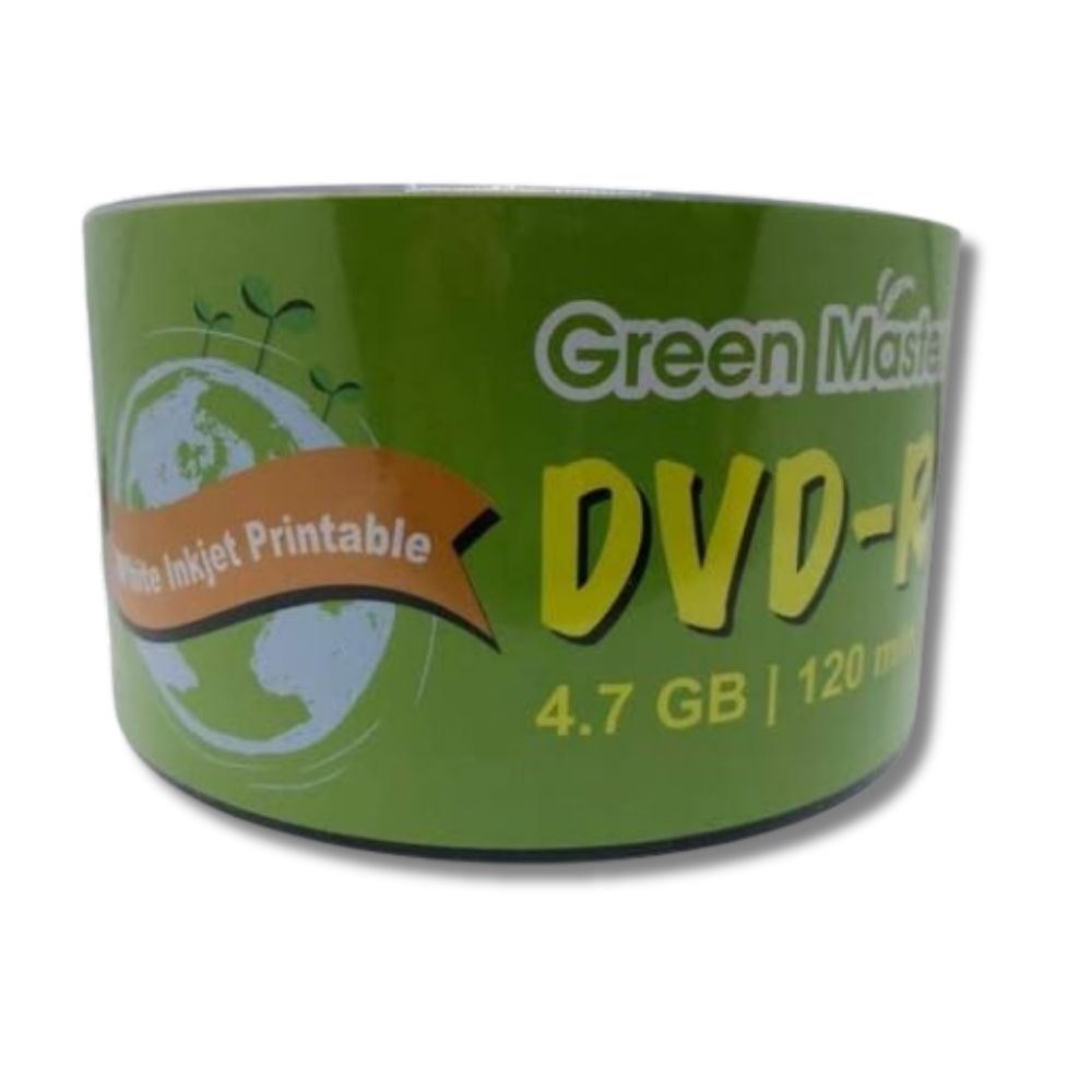 Foto 2 pulgar | Green Master Green Dvd-r Printable con 50 Discos