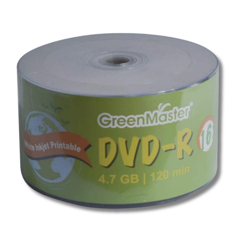 Foto 3 pulgar | Green Master Green Dvd-r Printable con 50 Discos