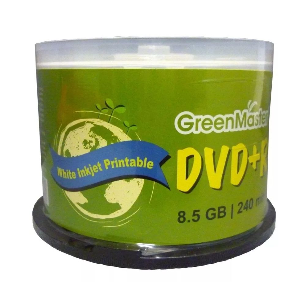 Foto 3 pulgar | Green Master Dvr+r Dl Printable con 50 Discos