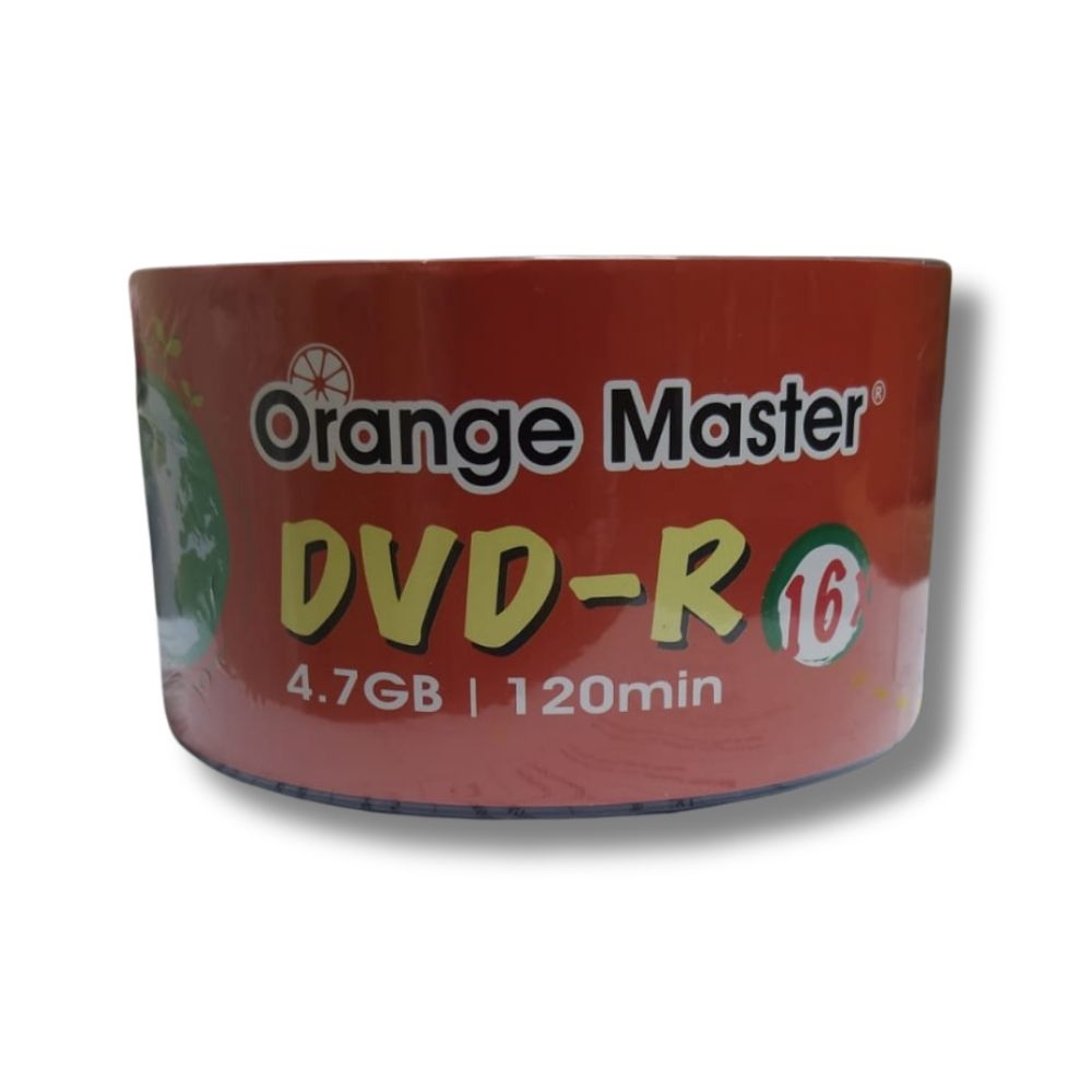 Foto 3 pulgar | Orange Master Dvd-r con 50 Discos