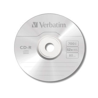 Foto 3 | Cd-r Campana Rígida Verbatim 100 Discos