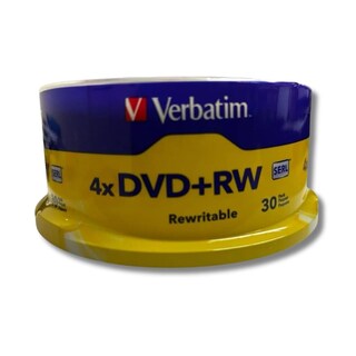 Foto 2 | Dvd+rw Regrabable Campana Rígida Verbatim 30 Discos