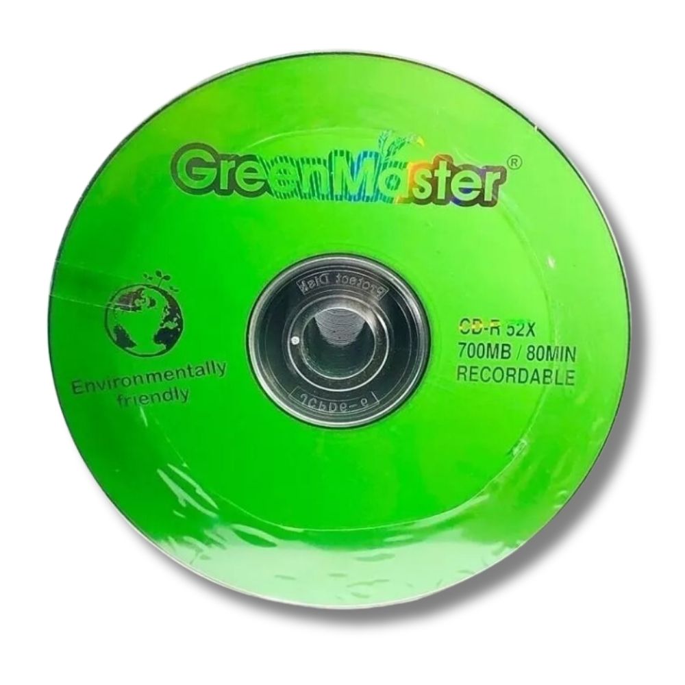 Foto 4 pulgar | Green Master Green Cd-r con 50 Discos