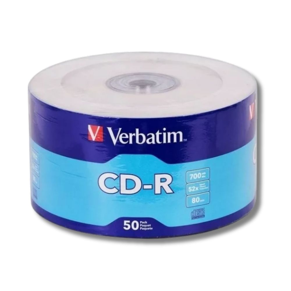 Foto 1 | Cd-r Verbatim 50 Piezas Emplayado