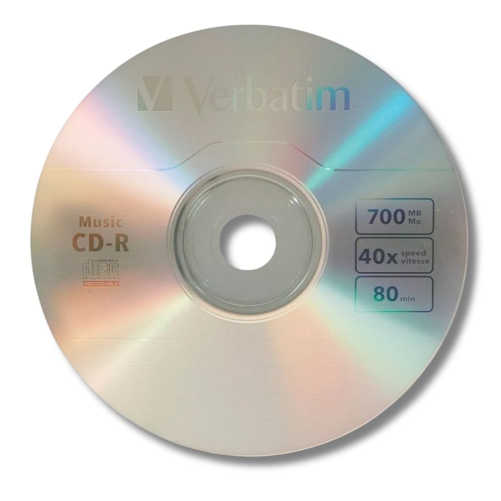 Foto 4 pulgar | Cd-r Campana Rígida Verbatim Digital Audio 25 Discos
