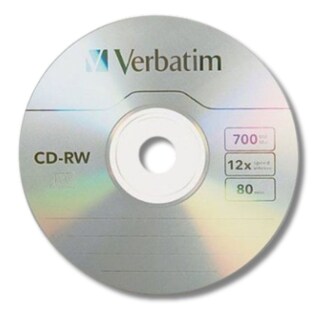 Foto 3 | Cd-rw Regrabable Campana Rígida Verbatim 25 Discos