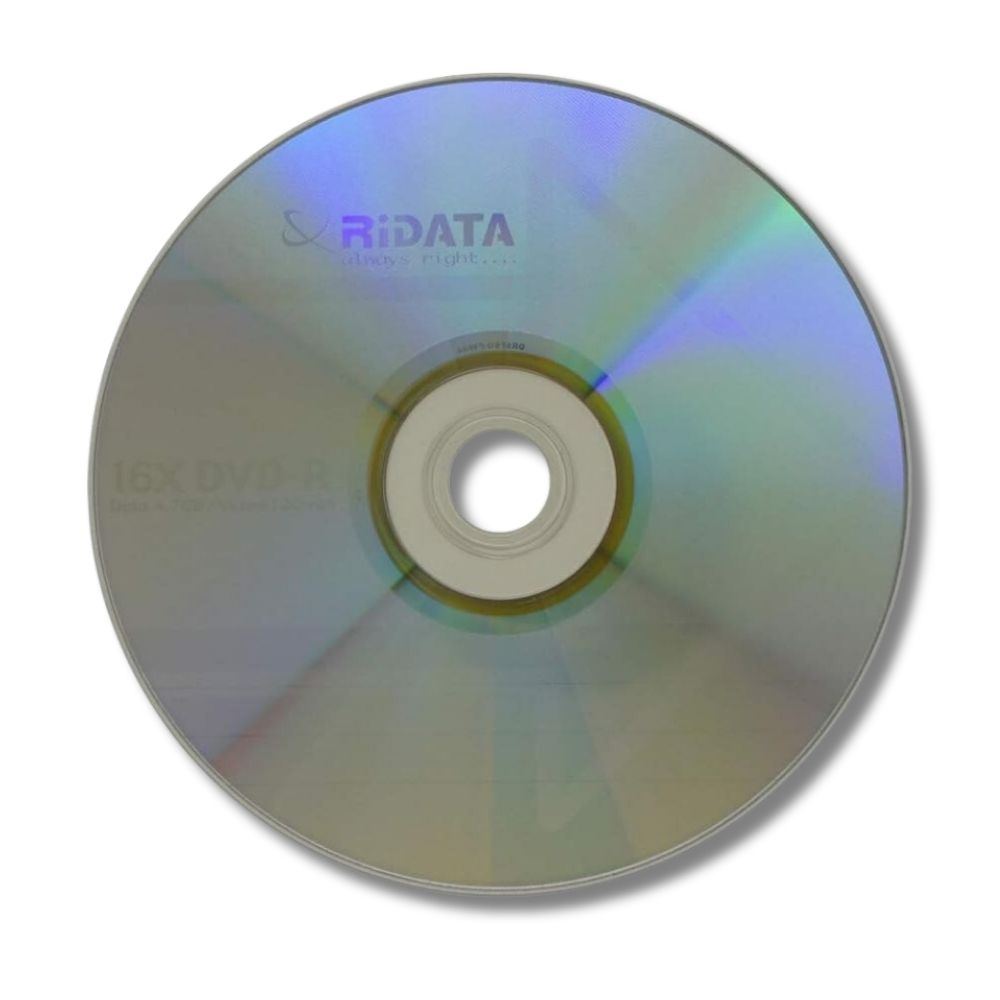 Foto 4 pulgar | Discos Vírgenes Ridata DVD-R 100 Piezas