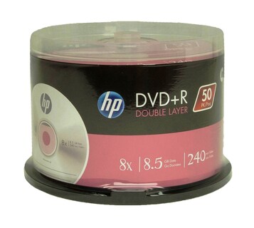 Foto 1 | Caja de Dvd+R Hp Paquete de 50-Venta Internacional