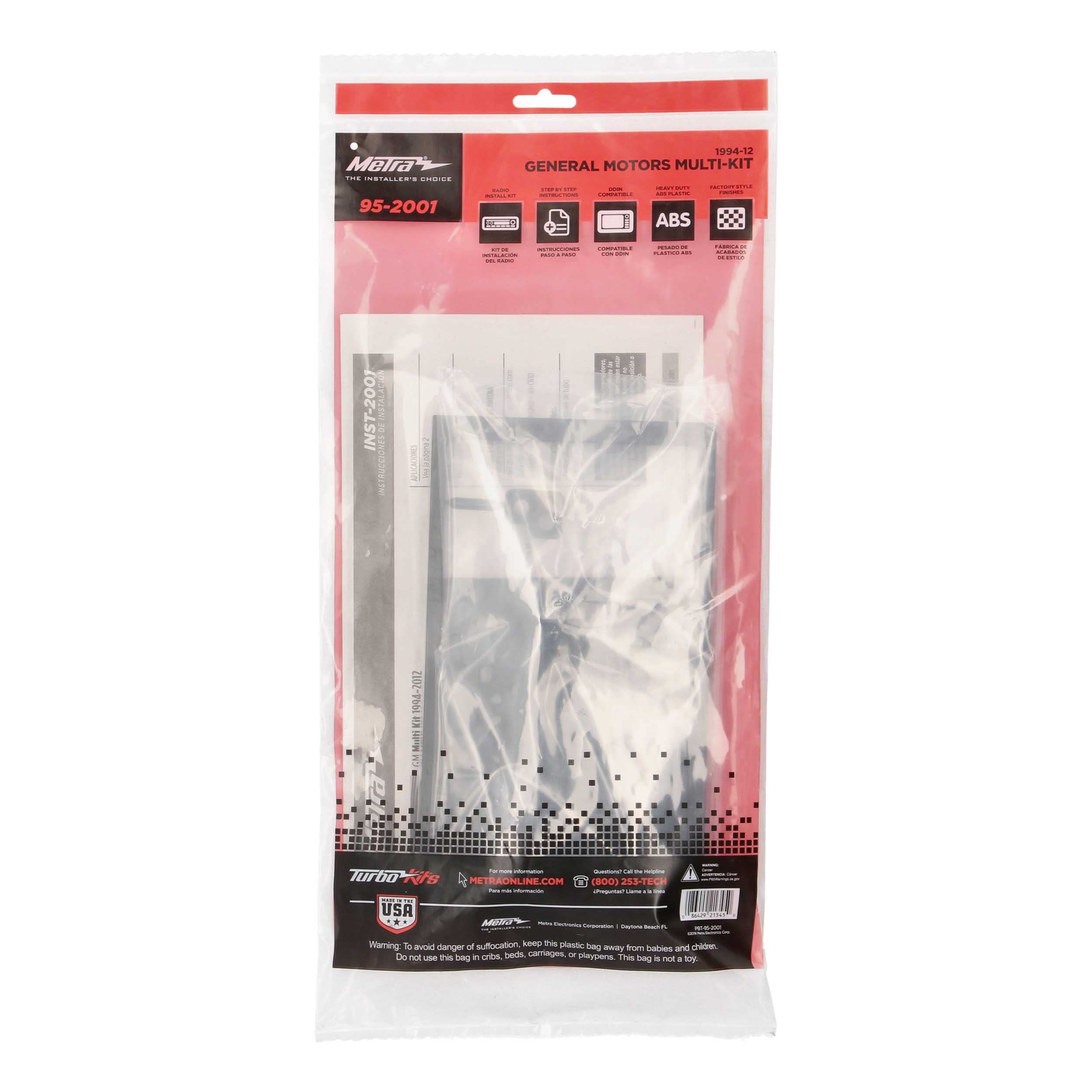 Foto 3 pulgar | Kit De Salpicadero De Instalación Metra Electronics 95-2001 De Doble Din - Venta Internacional.