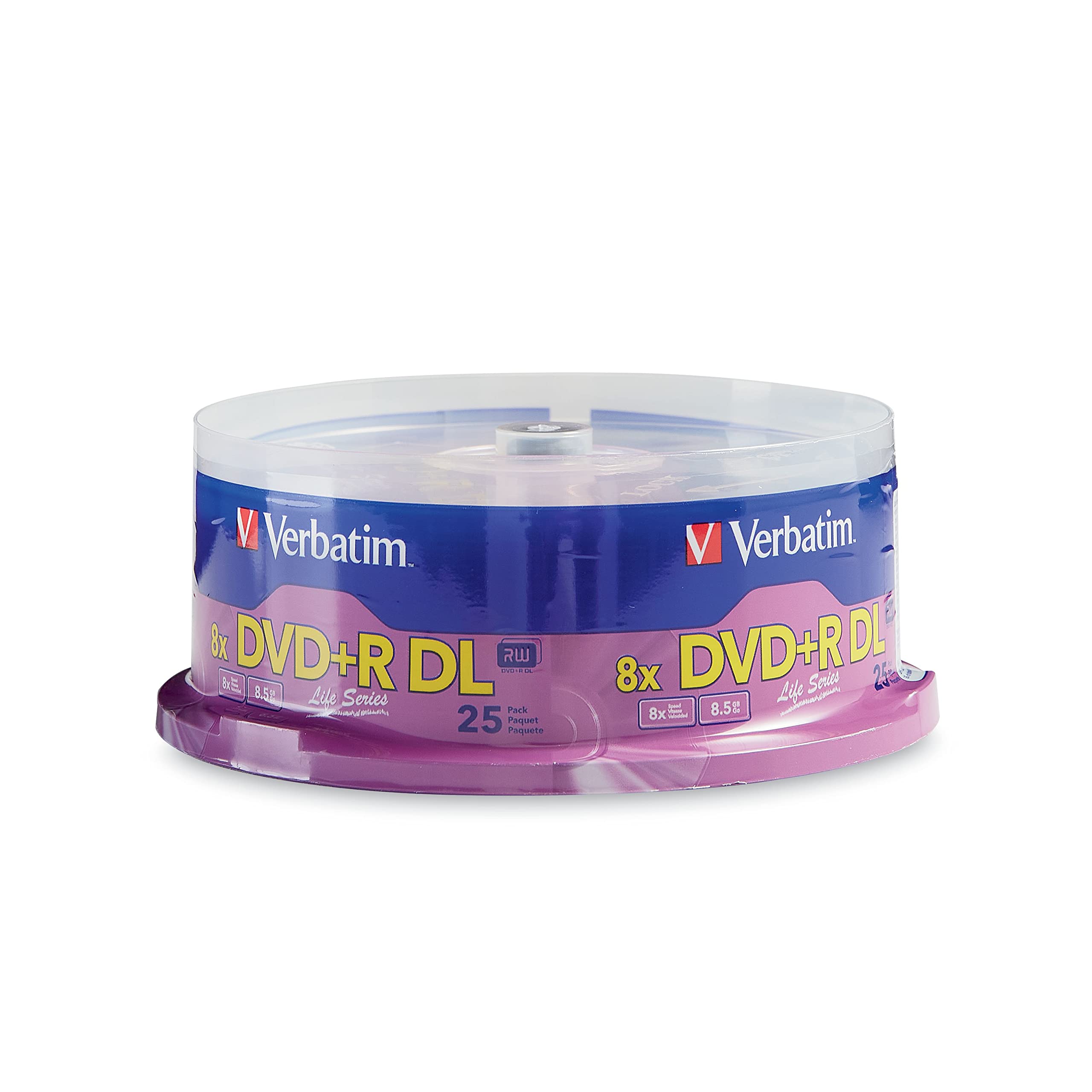 Foto 2 pulgar | DVD+R Dl de Doble Capa 8.5 gb 8x Verbatim Lifeseries 25 Unidades - Venta Internacional