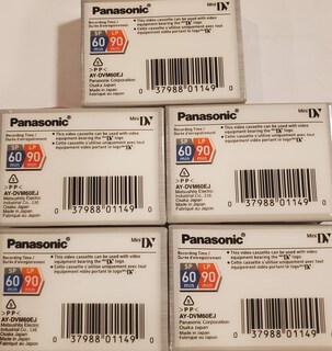 Foto 4 | Cintas Minidv Panasonic Ay-dvm60ej5p, 60 Minutos, Paquete De 5 - Venta Internacional.
