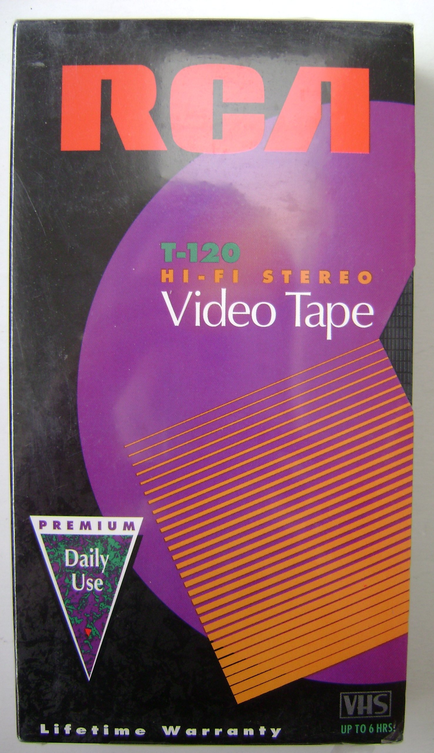 Foto 1 | Cinta De Videocasete Vhs Rca T-120 Hi-fi Estéreo 6 Horas - Venta Internacional.