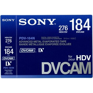 Foto 1 | Cinta De Vídeo Dvcam Sony Pdv184n De 184 Minutos - Venta Internacional.