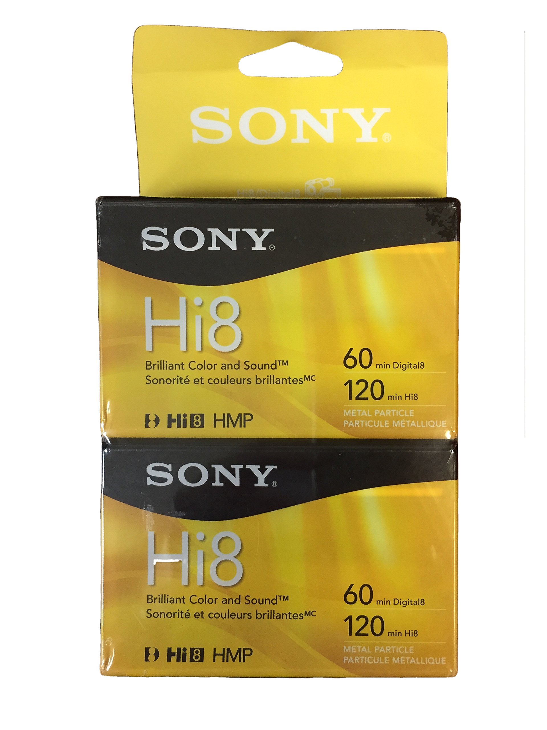 Foto 2 pulgar | Cintas De Casete Para Videocámara Sony Hi-8 Hmpd 120 Min, Paquete De 2 - Venta Internacional.