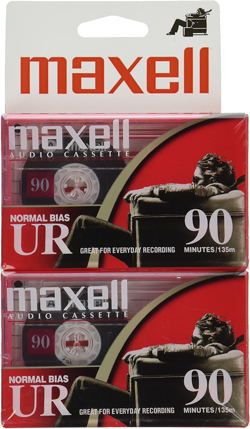 Foto 2 pulgar | Cintas De Casete En Blanco Para Grabación De Audio Maxell 108527 90 Min - Venta Internacional.