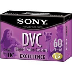 Cinta De Vídeo Mini Dv Sony Dvm-60ex 60 Minutes Excellence - Venta Internacional.