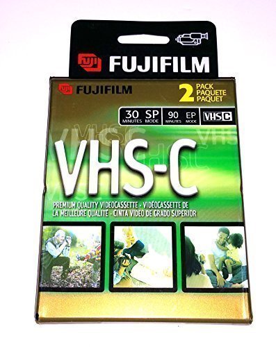 Videocasete Fujifilm Vhs-c Tc-30 De Alta Calidad (paquete De 2) - Venta Internacional.