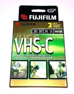 Foto 1 | Videocasete Fujifilm Vhs-c Tc-30 De Alta Calidad (paquete De 2) - Venta Internacional.