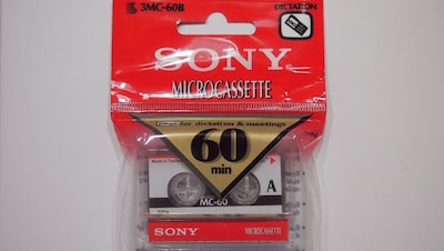 Foto 1 | Cintas De Microcasete En Blanco Sony Mc-60, 60 Minutos, Paquete De 3 - Venta Internacional.