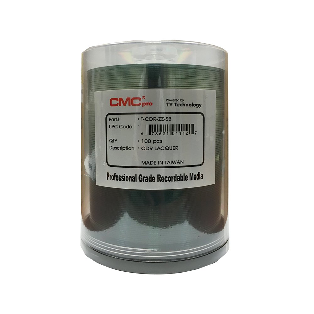Foto 1 | Cd-r Cmc Pro Con Tecnología Ty  Plata Brillante  700 Mb  48x - Venta Internacional.