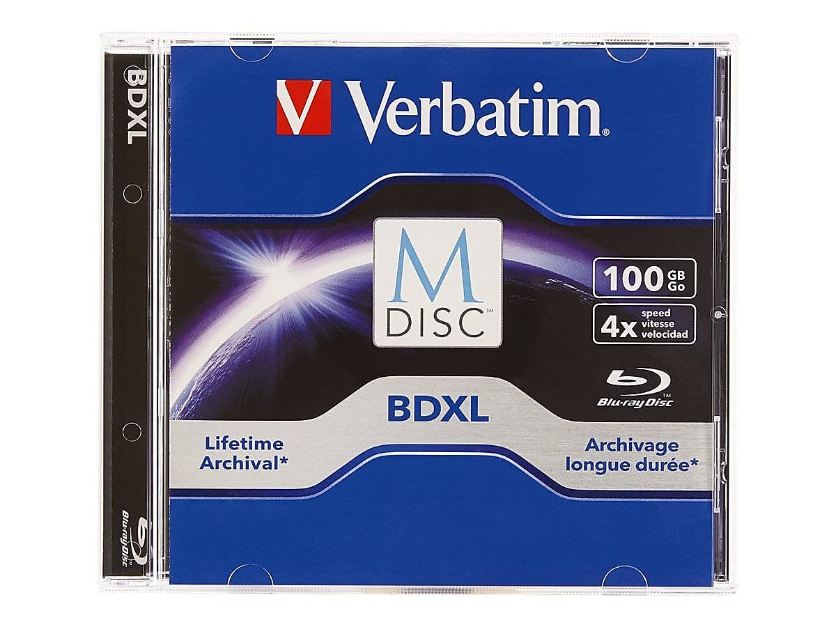 Foto 2 pulgar | Soporte Grabable Blu-ray En Blanco Verbatim M Disc Bdxl De 100 Gb - Venta Internacional.