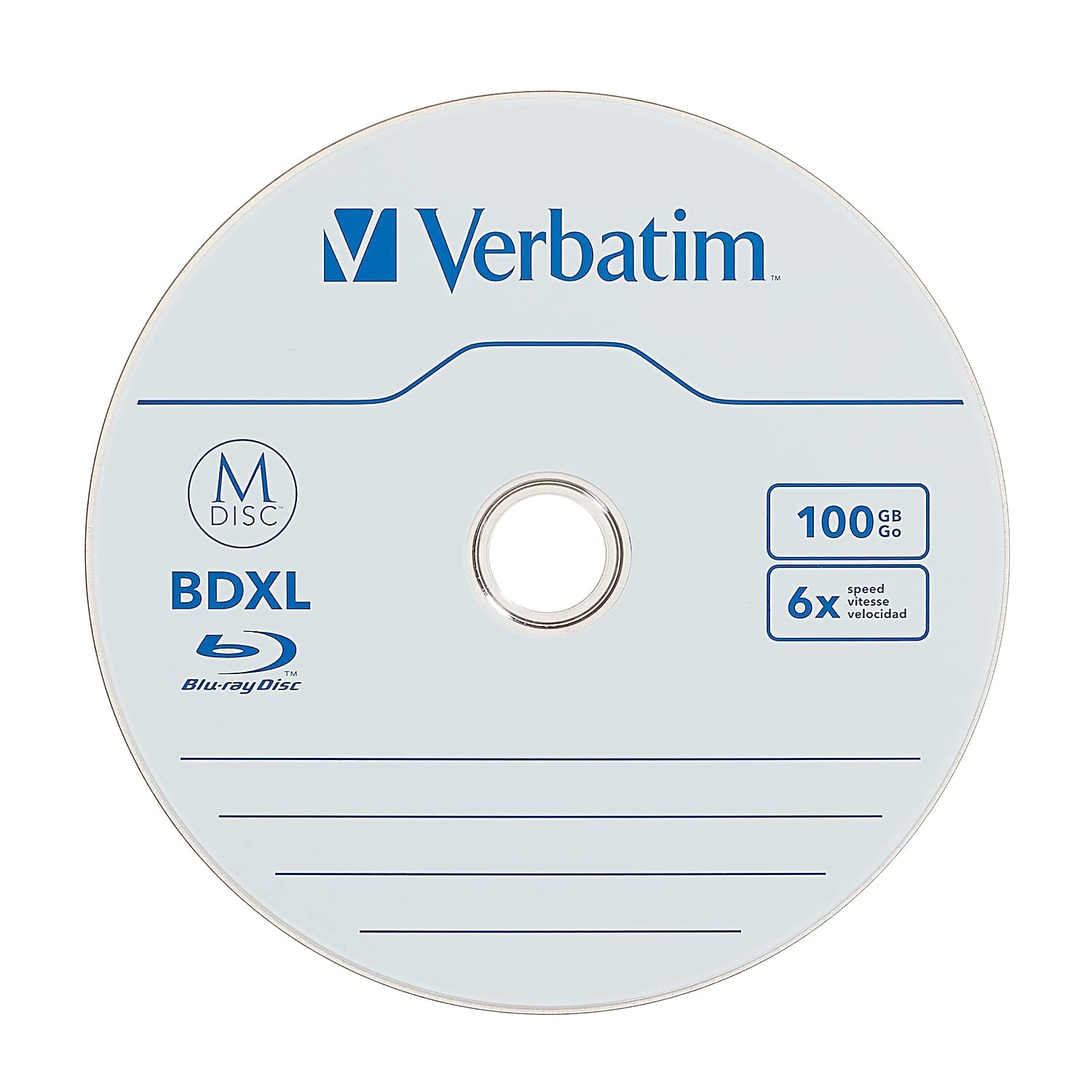 Foto 3 pulgar | Soporte Grabable Blu-ray En Blanco Verbatim M Disc Bdxl De 100 Gb - Venta Internacional.