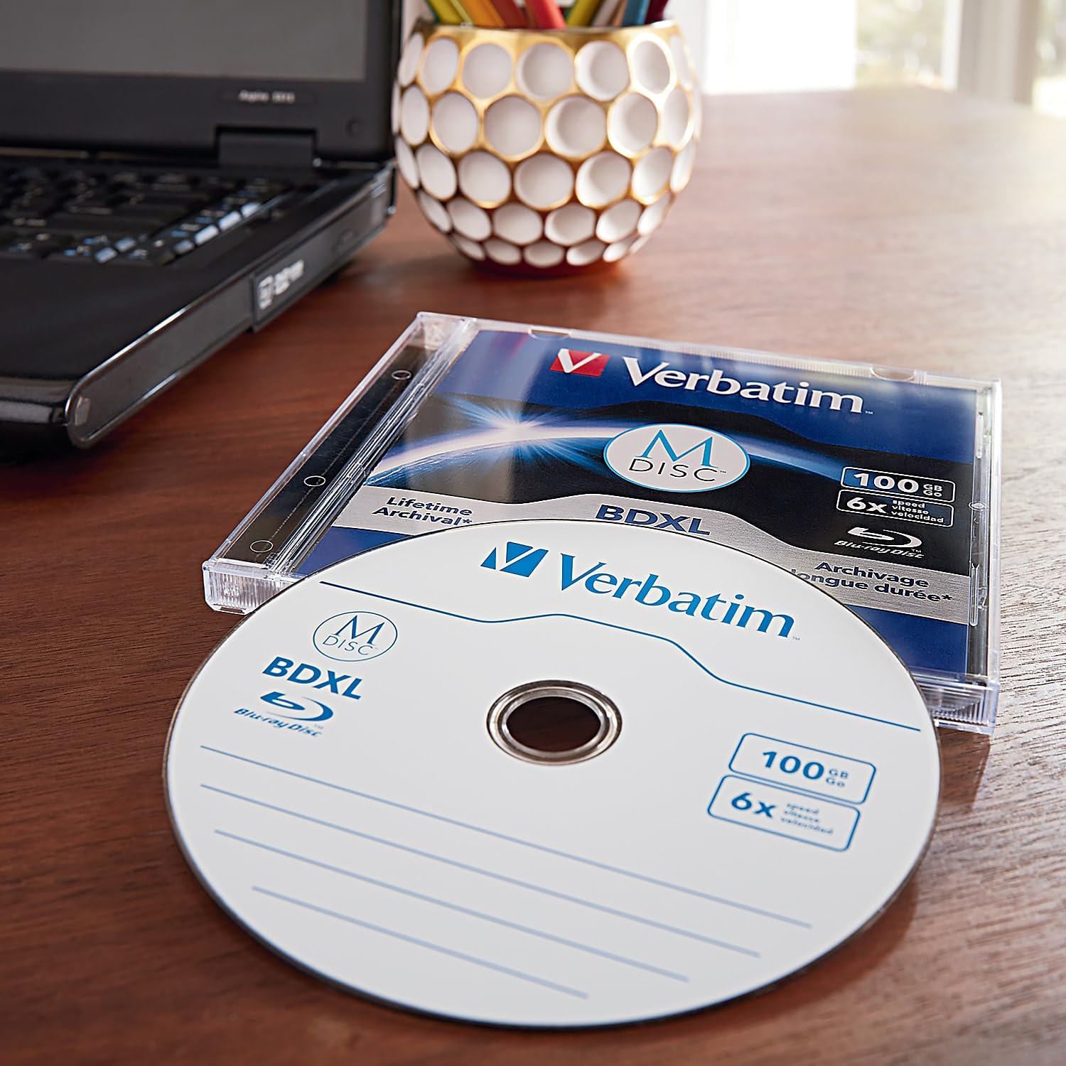 Foto 3 | Soporte Grabable Blu-ray En Blanco Verbatim M Disc Bdxl De 100 Gb - Venta Internacional.