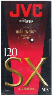 Foto 1 | Cinta De Vídeo Vhs Jvc T120du Grado Estándar 120 Minutos - Venta Internacional.