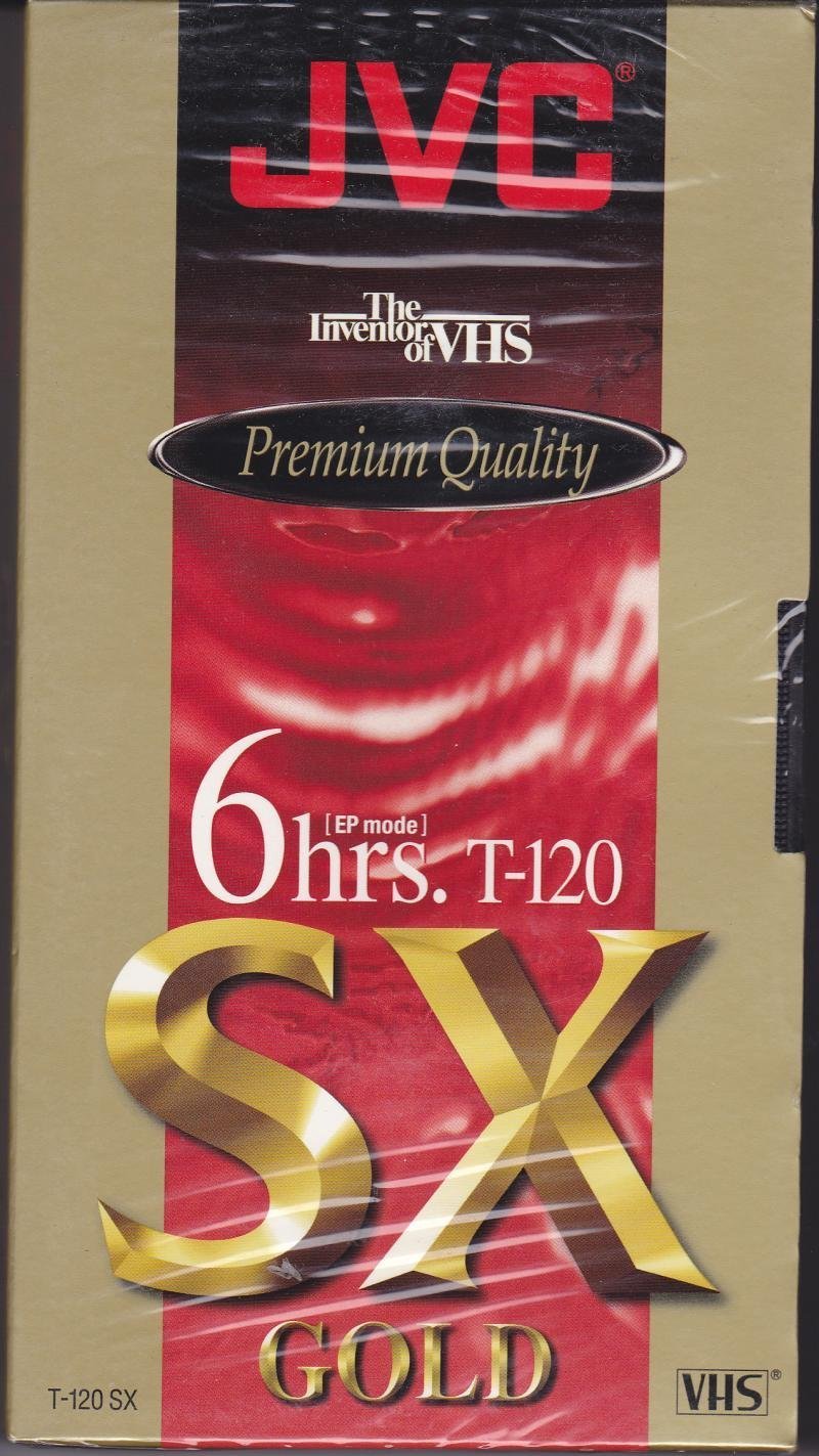 Foto 1 | Cintas Vhs Jvc T-120 Sx Gold De Primera Calidad  6 Horas  Paquete De 4 - Venta Internacional.