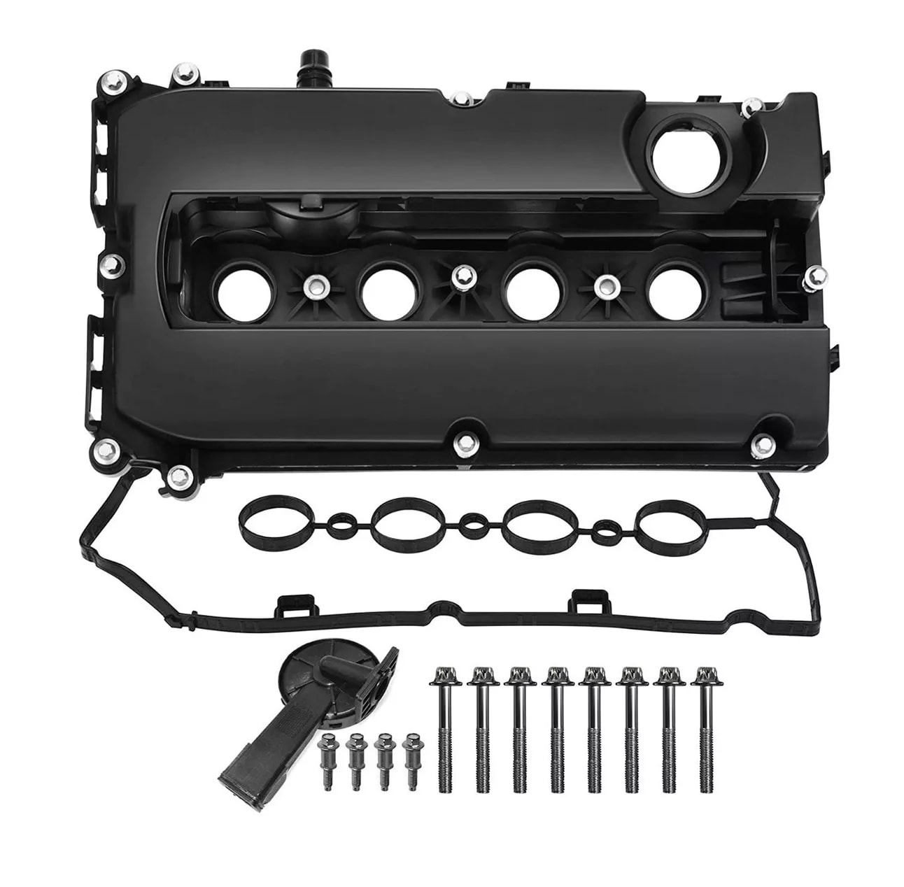 Tapa de Punterías Pcv Sonic Trax Cruze 2012 2013 2015 2017 Belug color Negro $2,049