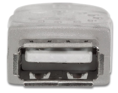 Foto 5 pulgar | Cable USB Manhattan 340496 Plateado