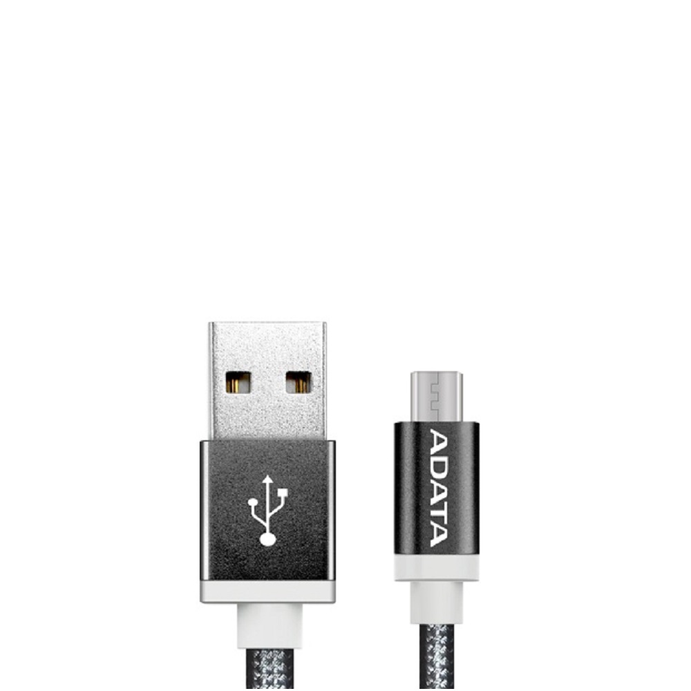 Foto 1 | Cable Micro USB Adata AMUCAL-100CMK-CBK Negro