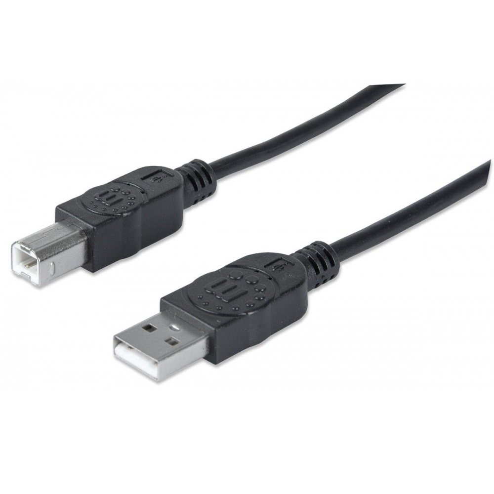 Cable Usb Manhattan 1.8 M Usb A To Usb B Macho 333368